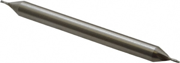 Value Collection 723-1630 Square End Mill: 1/32 Dia, 3/32 LOC, 3/16 Shank Dia, 2-1/4 OAL, 2 Flutes, Cobalt Image