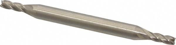 Value Collection 723-4324 Square End Mill: 7/64 Dia, 21/64 LOC, 3/16 Shank Dia, 2-1/4 OAL, 4 Flutes, Cobalt Image