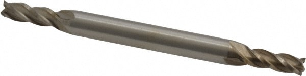 Value Collection 723-4328 Square End Mill: 9/64 Dia, 13/32 LOC, 3/16 Shank Dia, 2-1/4 OAL, 4 Flutes, Cobalt Image