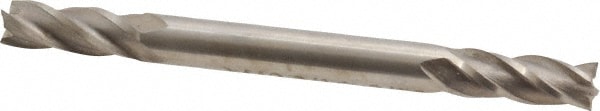 Value Collection 723-4334 Square End Mill: 3/16 Dia, 1/2 LOC, 3/16 Shank Dia, 2-1/4 OAL, 4 Flutes, Cobalt Image