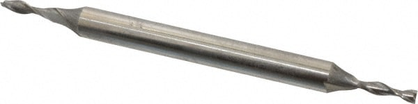 Value Collection 723-1654 Square End Mill: 5/64 Dia, 1/4 LOC, 3/16 Shank Dia, 2-1/2 OAL, 2 Flutes, Cobalt Image