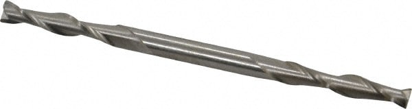 Value Collection 723-1668 Square End Mill: 3/16 Dia, 1 LOC, 3/16 Shank Dia, 3-3/8 OAL, 2 Flutes, Cobalt Image