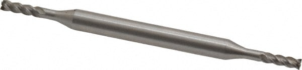 Value Collection 723-4340 Square End Mill: 3/32 Dia, 9/32 LOC, 3/16 Shank Dia, 2-5/8 OAL, 4 Flutes, Cobalt Image