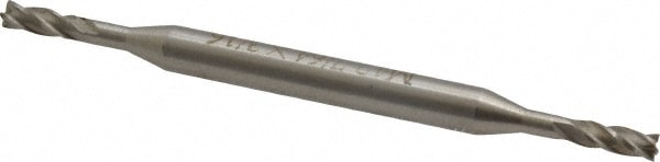 Value Collection 723-4342 Square End Mill: 7/64 Dia, 9/32 LOC, 3/16 Shank Dia, 2-5/8 OAL, 4 Flutes, Cobalt Image