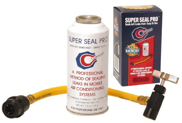 Automotive HVAC Chemicals, Oils & Solvents; Type: AC Leak Sealant ; Product Type: AC Leak Sealant ; Container Size: 1.5 oz.; 1.5