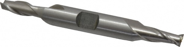 Value Collection 723-2024 Square End Mill: 1/4 Dia, 1/2 LOC, 3/8 Shank Dia, 3-1/8 OAL, 2 Flutes, Cobalt Image