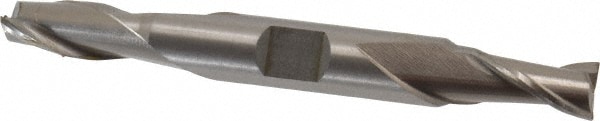 Value Collection 723-2032 Square End Mill: 5/16 Dia, 9/16 LOC, 3/8 Shank Dia, 3-1/8 OAL, 2 Flutes, Cobalt Image