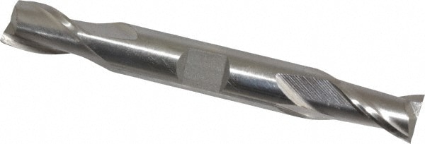 Value Collection 723-2040 Square End Mill: 3/8 Dia, 9/16 LOC, 3/8 Shank Dia, 3-1/8 OAL, 2 Flutes, Cobalt Image