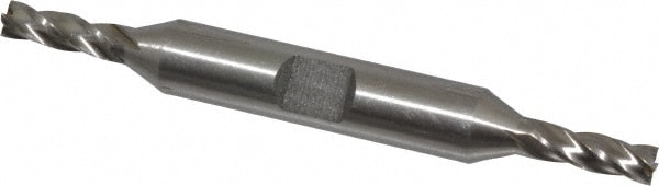 Value Collection 723-4104 Square End Mill: 3/16 Dia, 1/2 LOC, 3/8 Shank Dia, 3-1/4 OAL, 4 Flutes, Cobalt Image