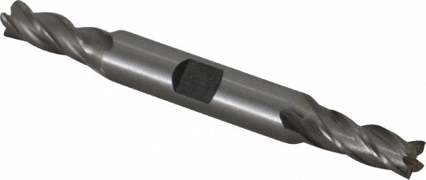 Value Collection 723-4107 Square End Mill: 9/32 Dia, 11/16 LOC, 3/8 Shank Dia, 3-3/8 OAL, 4 Flutes, Cobalt Image