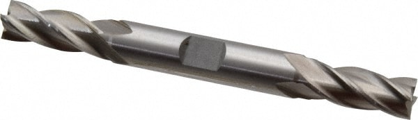 Value Collection 723-4109 Square End Mill: 11/32 Dia, 3/4 LOC, 3/8 Shank Dia, 3-1/2 OAL, 4 Flutes, Cobalt Image