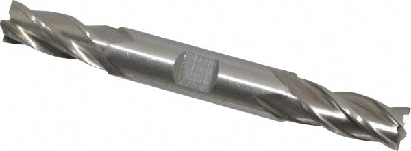 Value Collection 723-4111 Square End Mill: 7/16 Dia, 1 LOC, 1/2 Shank Dia, 4-1/8 OAL, 4 Flutes, Cobalt Image