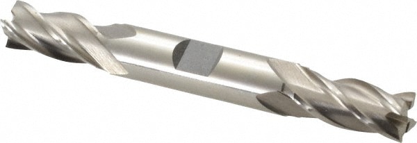 Value Collection 723-4117 Square End Mill: 15/32 Dia, 1 LOC, 1/2 Shank Dia, 4-1/8 OAL, 4 Flutes, Cobalt Image