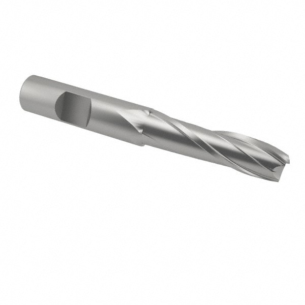 Value Collection 723-1054 Square End Mill: 5/8 Dia, 2 LOC, 5/8 Shank Dia, 4-1/8 OAL, 2 Flutes, Cobalt Image