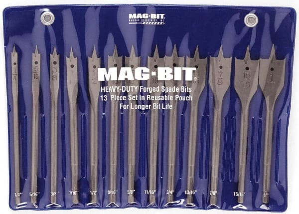 MAGBIT 792.1300P MAG 792 Spade Bit Kit 13-Piece 
