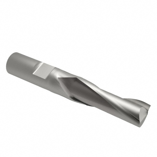 Value Collection 723-1059 Square End Mill: 11/16 Dia, 1-5/16 LOC, 5/8 Shank Dia, 3-7/16 OAL, 2 Flutes, Cobalt Image