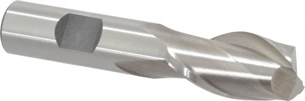 Value Collection 723-1065 Square End Mill: 3/4 Dia, 1-5/16 LOC, 5/8 Shank Dia, 3-7/16 OAL, 2 Flutes, Cobalt Image