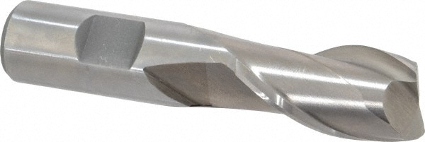 Value Collection 723-1075 Square End Mill: 13/16 Dia, 1-1/2 LOC, 3/4 Shank Dia, 3-3/4 OAL, 2 Flutes, Cobalt Image