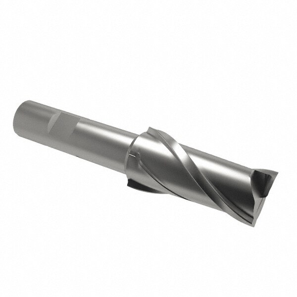 Value Collection 723-1081 Square End Mill: 7/8 Dia, 1-1/2 LOC, 1/2 Shank Dia, 3-1/2 OAL, 2 Flutes, Cobalt Image