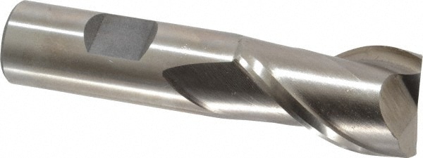 Value Collection 723-1094 Square End Mill: 15/16 Dia, 1-1/2 LOC, 3/4 Shank Dia, 3-5/8 OAL, 2 Flutes, Cobalt Image