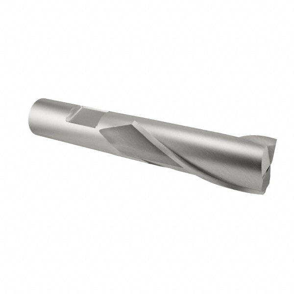 Value Collection 723-1103 Square End Mill: 1 Dia, 1-1/2 LOC, 3/4 Shank Dia, 3-3/4 OAL, 2 Flutes, Cobalt Image