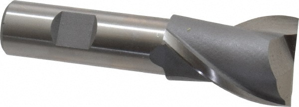 Value Collection 723-1117 Square End Mill: 1-3/16 Dia, 1-5/8 LOC, 3/4 Shank Dia, 3-7/8 OAL, 2 Flutes, Cobalt Image