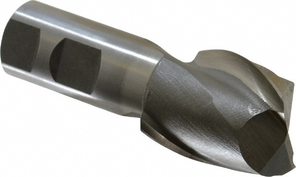 Value Collection 723-1132 Square End Mill: 1-3/8 Dia, 1-5/8 LOC, 1 Shank Dia, 3-7/8 OAL, 2 Flutes, Cobalt Image