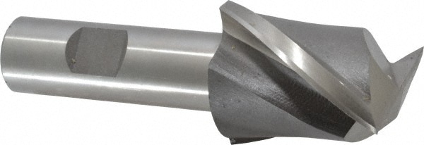 Value Collection 723-1133 Square End Mill: 1-7/16 Dia, 1-5/8 LOC, 3/4 Shank Dia, 3-7/8 OAL, 2 Flutes, Cobalt Image