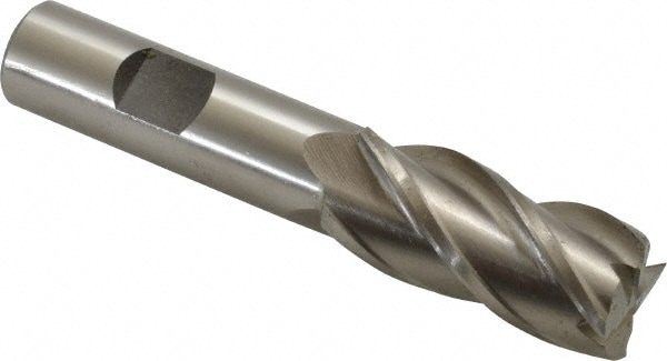 Value Collection 723-3216 Square End Mill: 3/4 Dia, 1-5/8 LOC, 5/8 Shank Dia, 3-3/4 OAL, 4 Flutes, Cobalt Image