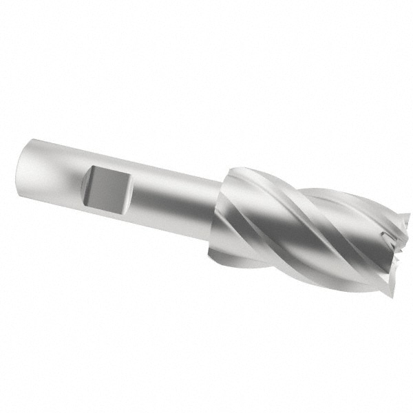 Value Collection 723-3920 Square End Mill: 1 Dia, 1-7/8 LOC, 5/8 Shank Dia, 4 OAL, 4 Flutes, Cobalt Image