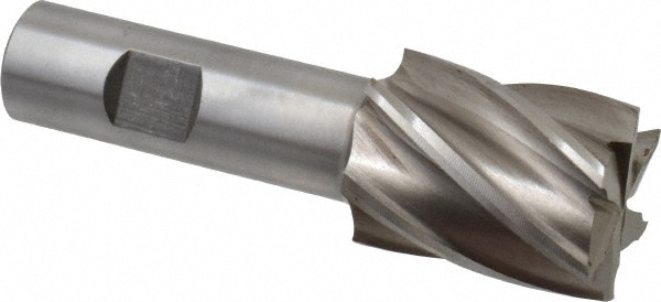 Value Collection 723-3926 Square End Mill: 1-3/16 Dia, 1-1/2 LOC, 3/4 Shank Dia, 3-7/8 OAL, 6 Flutes, Cobalt Image