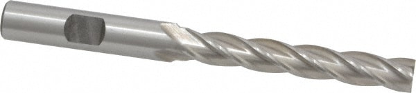 Value Collection 723-3403 Square End Mill: 5/16 Dia, 2 LOC, 3/8 Shank Dia, 3-3/4 OAL, 4 Flutes, Cobalt Image