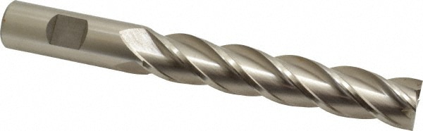 Value Collection 723-3411 Square End Mill: 3/4 Dia, 4 LOC, 3/4 Shank Dia, 6-1/4 OAL, 4 Flutes, Cobalt Image