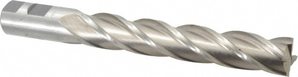 Value Collection 723-3415 Square End Mill: 1 Dia, 6 LOC, 1 Shank Dia, 8-1/2 OAL, 4 Flutes, Cobalt Image