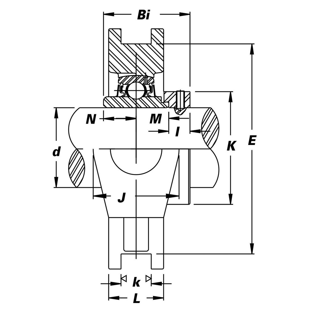 IPTCI - Bearing Take-Up Units & Frames; Bearing Type: Ball | MSC Direct