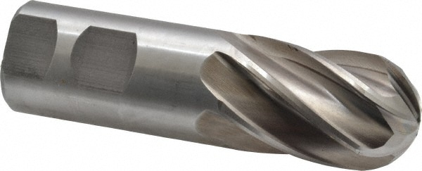 Value Collection 723-3786 Ball End Mill: 1.25" Dia, 2" LOC, 6 Flute, Cobalt Image