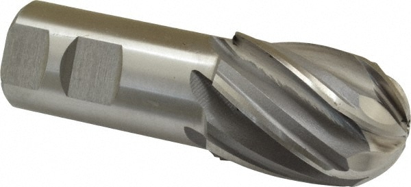 Value Collection 723-3796 Ball End Mill: 1.5" Dia, 2" LOC, 6 Flute, Cobalt Image