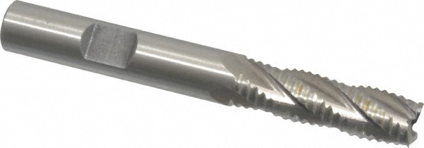 Value Collection 723-5726 Square End Mill: 3/8 Dia, 1-1/8 LOC, 3/8 Shank Dia, 2-15/16 OAL, 4 Flutes, Cobalt Image