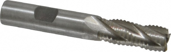 Value Collection 723-5733 Square End Mill: 1/2 Dia, 1-1/4 LOC, 1/2 Shank Dia, 3-1/4 OAL, 4 Flutes, Cobalt Image