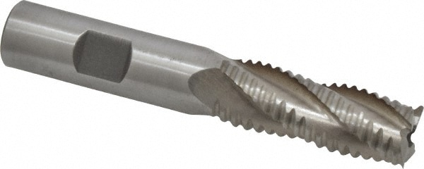 Value Collection 723-5748 Square End Mill: 5/8 Dia, 1-5/8 LOC, 5/8 Shank Dia, 3-3/4 OAL, 4 Flutes, Cobalt Image