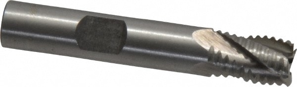 Value Collection 723-5720 Square End Mill: 3/8 Dia, 7/16 LOC, 3/8 Shank Dia, 2-3/16 OAL, 4 Flutes, Cobalt Image