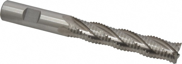 Value Collection 723-5757 Square End Mill: 5/8 Dia, 3-1/8 LOC, 5/8 Shank Dia, 5-1/4 OAL, 4 Flutes, Cobalt Image