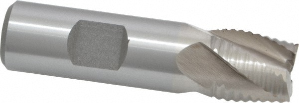 Value Collection 723-5762 Square End Mill: 3/4 Dia, 3/4 LOC, 3/4 Shank Dia, 3 OAL, 4 Flutes, Cobalt Image