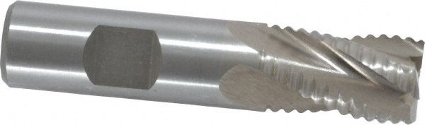 Value Collection 723-5767 Square End Mill: 3/4 Dia, 1-1/4 LOC, 3/4 Shank Dia, 3-1/2 OAL, 4 Flutes, Cobalt Image