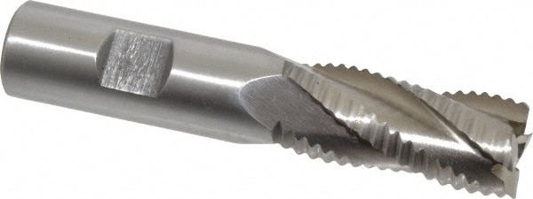 Value Collection 723-5770 Square End Mill: 3/4 Dia, 1-5/8 LOC, 3/4 Shank Dia, 3-7/8 OAL, 4 Flutes, Cobalt Image