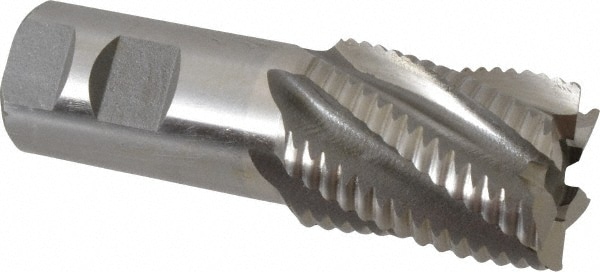 Value Collection 723-5859 Square End Mill: 1-1/2 Dia, 2 LOC, 1-1/4 Shank Dia, 4-1/2 OAL, 6 Flutes, Cobalt Image