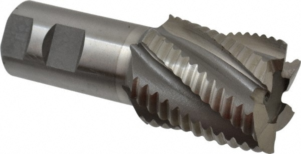 Value Collection 723-5880 Square End Mill: 1-3/4 Dia, 2 LOC, 1-1/4 Shank Dia, 4-1/2 OAL, 6 Flutes, Cobalt Image