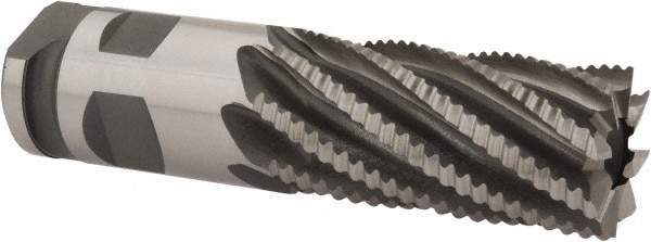 Value Collection 723-5904 Square End Mill: 2 Dia, 4 LOC, 2 Shank Dia, 7-3/4 OAL, 8 Flutes, Cobalt Image