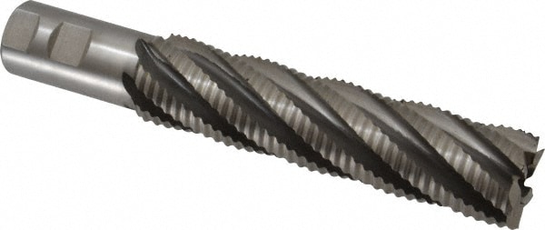 Value Collection 723-5869 Square End Mill: 1-1/2 Dia, 6-1/8 LOC, 1-1/4 Shank Dia, 8-5/8 OAL, 6 Flutes, Cobalt Image