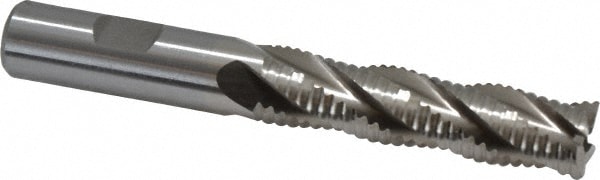 Value Collection 723-5751 Square End Mill: 5/8 Dia, 2-1/2 LOC, 5/8 Shank Dia, 4-5/8 OAL, 4 Flutes, Cobalt Image